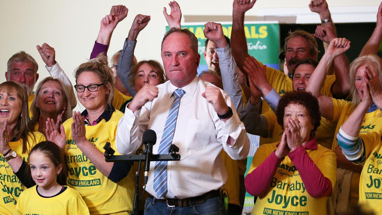 He retained his New England seat in the federal election. Picture: Peter Lorimer.