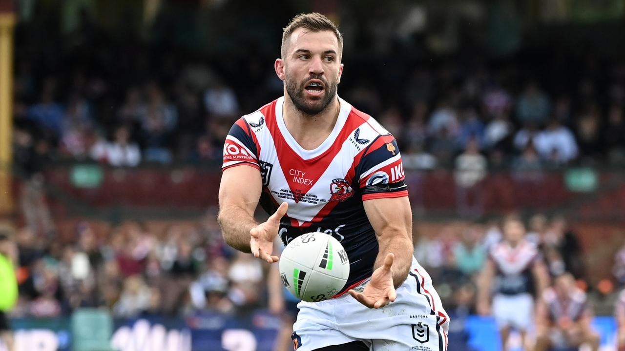 James Tedesco has made a late-season surge for the award. Picture: NRL Photos