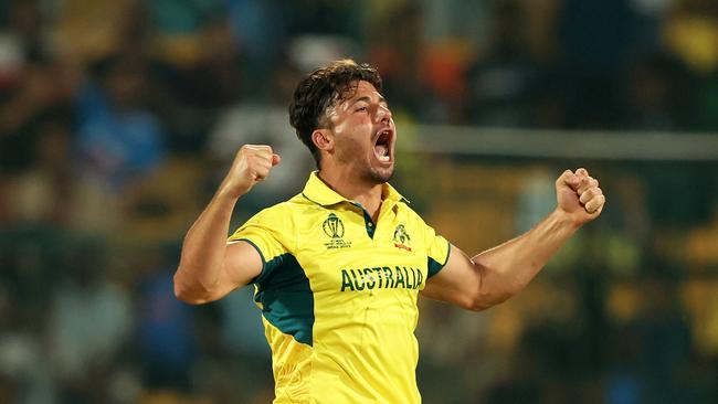 Marcus Stoinis was handed a chance with the ball – and delivered in a potentially career-defining moment. Picture: Getty