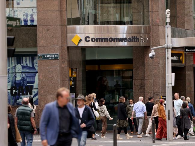 Commonwealth Bank is reportedly cutting over 200 jobs according to the union. Picture: NCA NewsWire / Damian Shaw