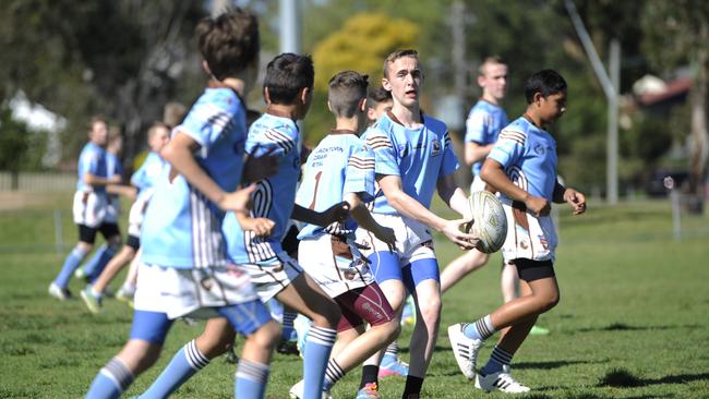 Lalor Park Kookas demonstrate their fine form that has seen them win two premierships this year.