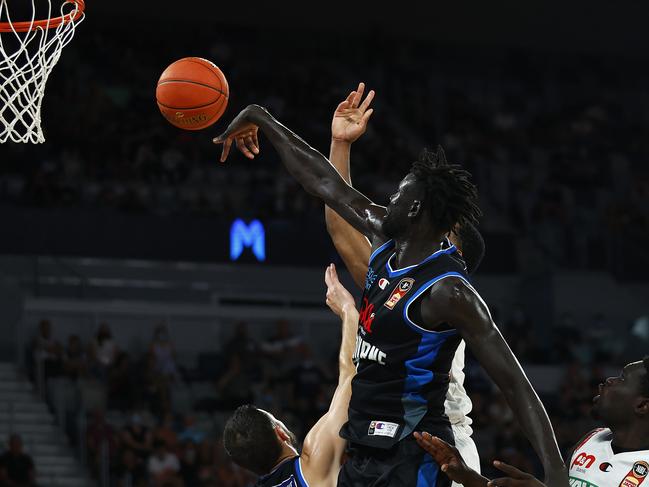 Lual-Acuil is leading the league in blocks. Picture: Getty Images