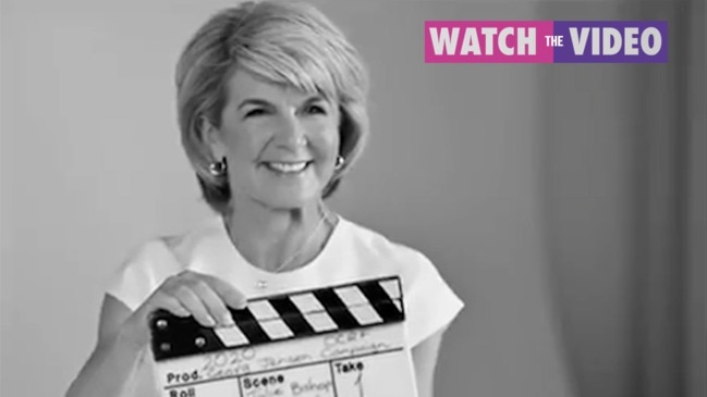 Julie Bishop raises awareness for ovarian cancer