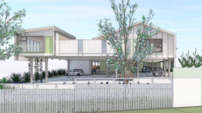 The plans for the childcare centre at Stradbroke Ave, Wynnum.