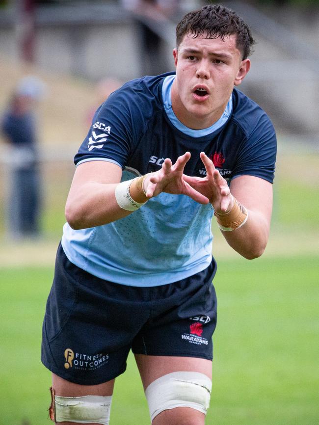 Action in the match in Queensland. Picture courtesy of Tom Primmer/QRU.