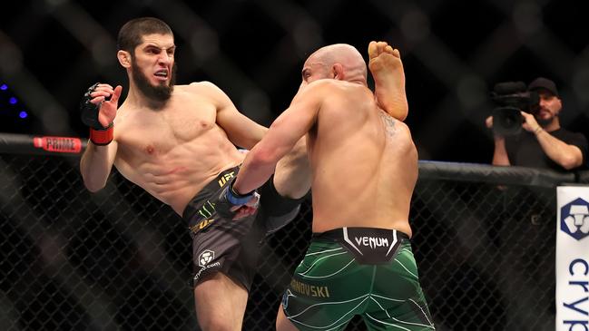 Makhachev and his camp have slammed the allegations. (Photo by Paul Kane/Getty Images)