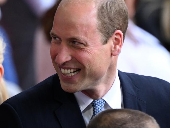 The Prince of Wales just having a very good time. Picture: Clive Mason/Getty Images