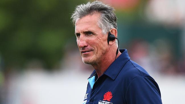 Waratahs coach Rob Penney is changing up the side for the must-win match against the Rebels. Picture: AAP