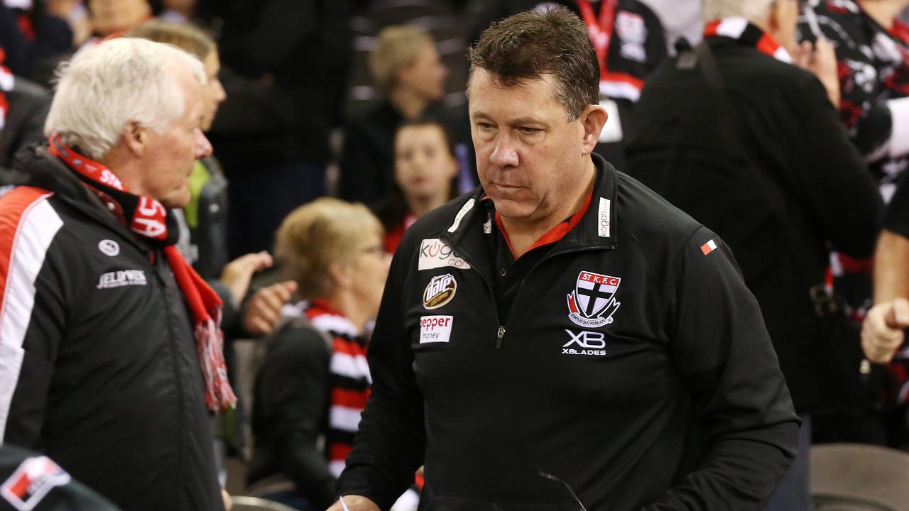 Brett Ratten did his coaching aspirations no harm on Sunday. Picture: Michael Klein