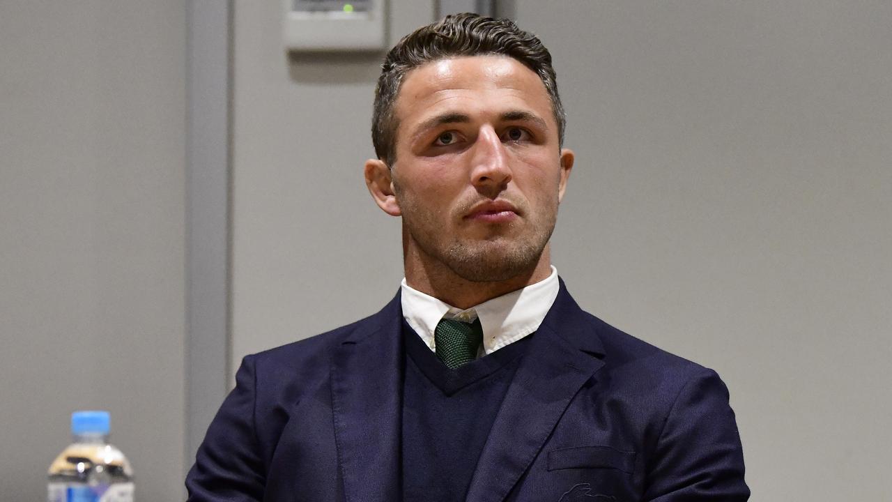 South Sydney Rabbitohs player Sam Burgess.