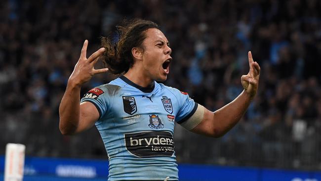 Jarome Luai faces one of the toughest challenges of his career in the State of Origin series opener. Picture: NRL Photos