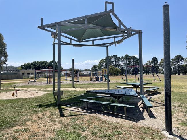 Latrobe City Council conducted a full inspection of the park and removed the syringes. Picture: Jack Colantuono