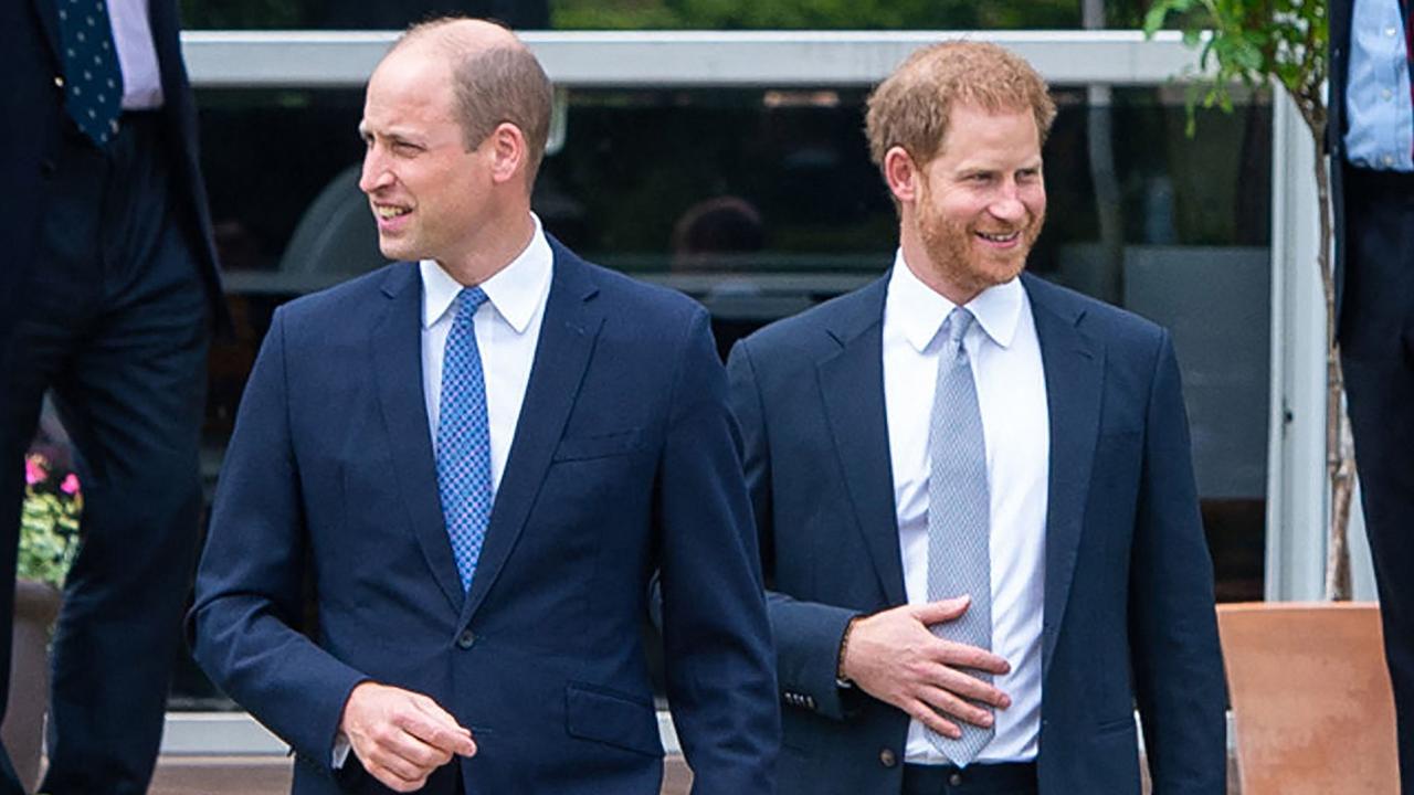 Prince William and Prince Harry’s relationship is icy, according to observers. AFP)