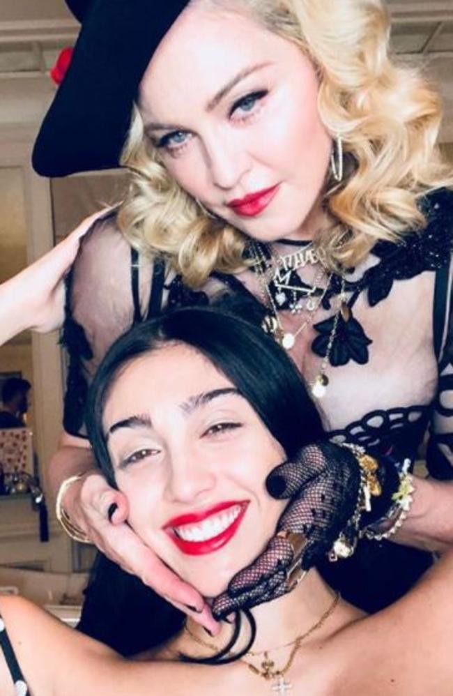 Madonna and her daughter Lourdes Leon.