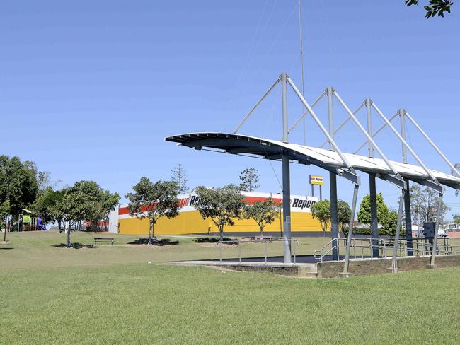 Generic Photographs of Caboolture, Morayfield and surrounding areas;   Band Stand in  Dickson Park, Morayfield     (PICTURE Brad Cooper)