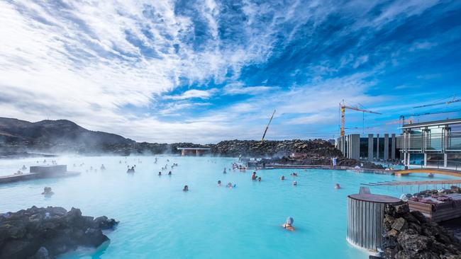 Blue Lagoon in Iceland.