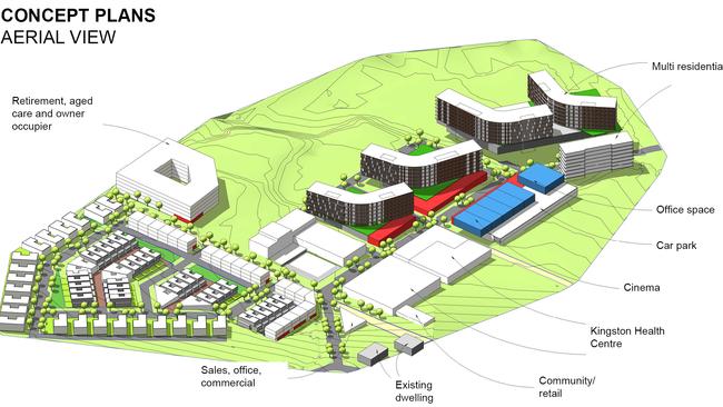 The Traders In Purple development proposal. Picture: SUPPLIED