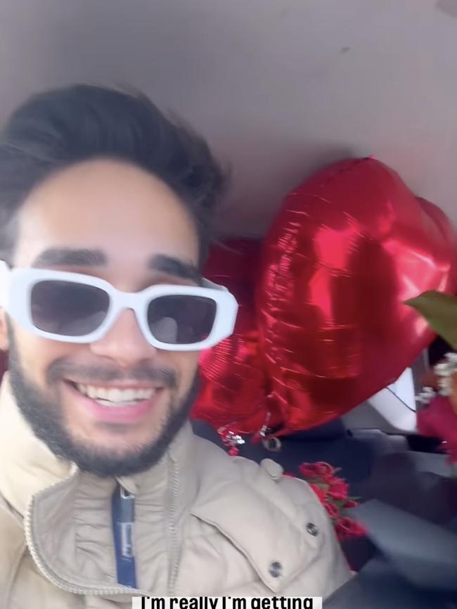 Isaiah Firebrace proposes to his girlfriend