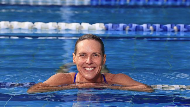 Formers superstar swimmer Susie O’Neill recently returned to the pool for the Masters World Championships in Fukuoka, Japan. Picture: Adam Head