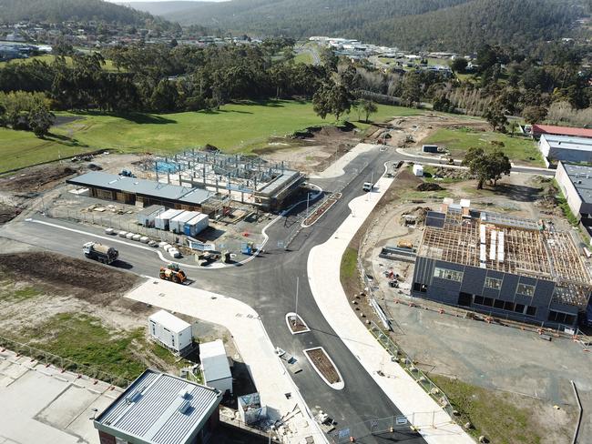 An aerial view of the development site. Picture: SUPPLIED