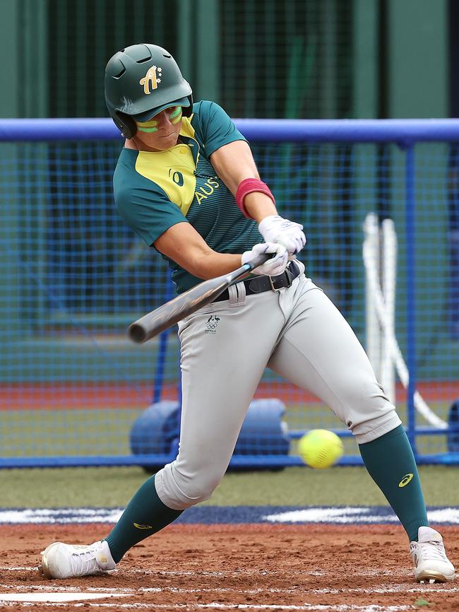 Wall in action for Australia at the Tokyo Olympics. Picture: Koji Watanabe/Getty Images