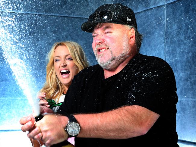 Kyle Sandilands and Jackie O.