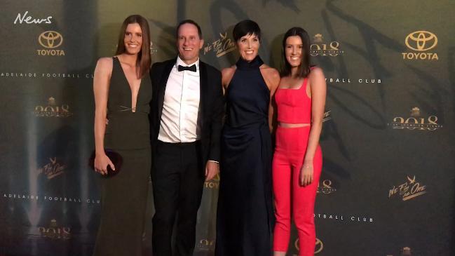 Wives and girlfriends steal the show at the Crows Club Champion dinner