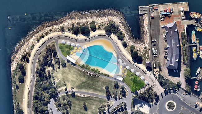 The Urban Billabong project proposal for Barangaroo.