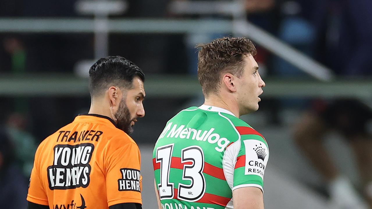 Cameron Murray was forced off after just the second tackle. Picture:; Cameron Spencer/Getty Images