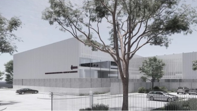 An artist's impression of the $10 million Manly Warringah Gymnastics Club Centre of Excellence to be built at North Manly. Picture: Supplied