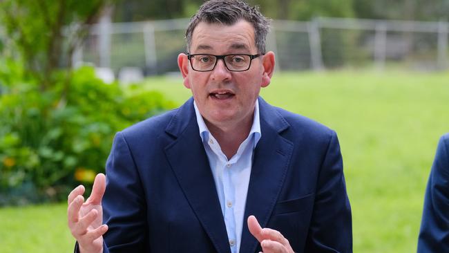 Premier Daniel Andrews is under attack from a former union ally. Picture: Luis Ascui