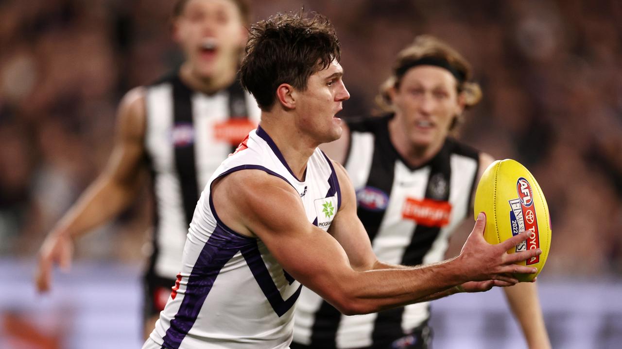 Fremantle are eyeing off a future first-round pick for Lachie Schultz. Picture: Michael Klein