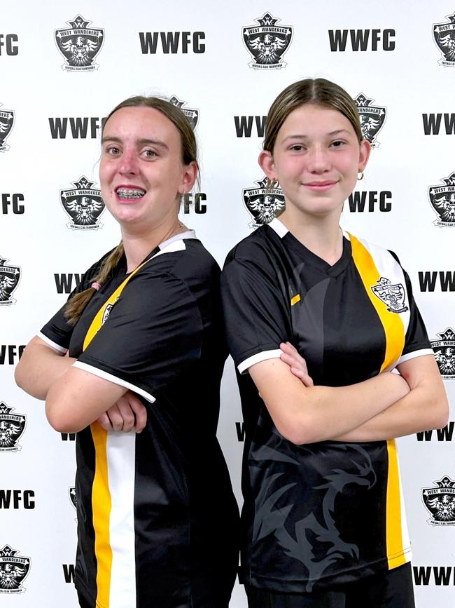 Khloe Greentree and Stephanie Geary have been standout players for West Wanderers.