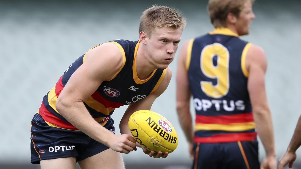 Fischer McAsey has walked away from Crows. Picture: Sarah Reed