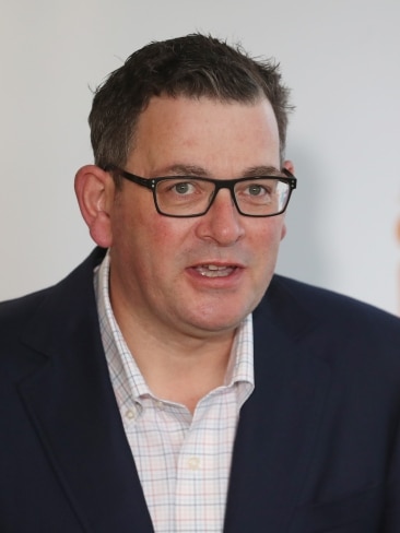 Premier Daniel Andrews said "it’s great to have a government that’s prepare to work with us". Picture: NCA NewsWire / David Crosling