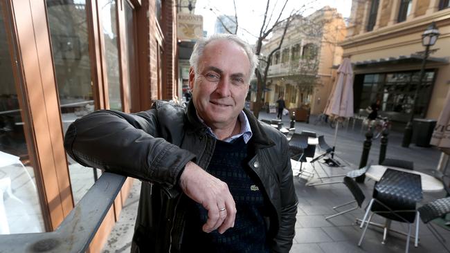 He’s back – Farrell in Leigh St after winning back a Senate seat in 2016. Picture: Kelly Barnes / The Australian