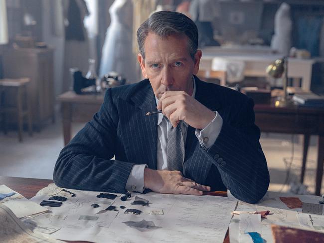 Ben Mendelsohn as Christian Dior in The New Look.