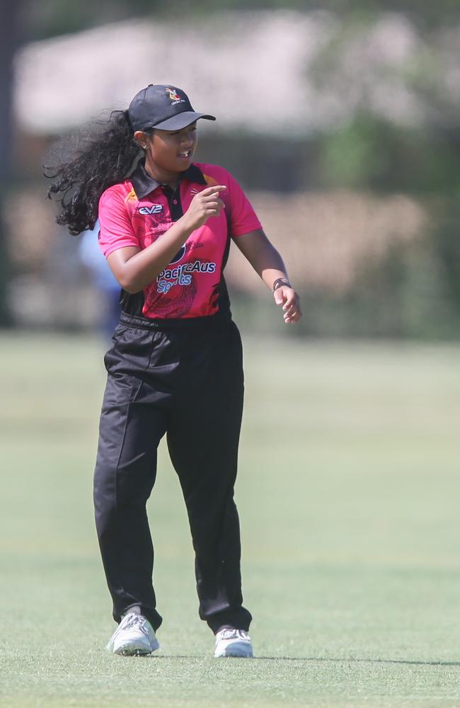 Underage 19 Female Championships; Various Matches played at Nudgee College Cricket Ovals 14.12.23 Pics by Stephen Archer