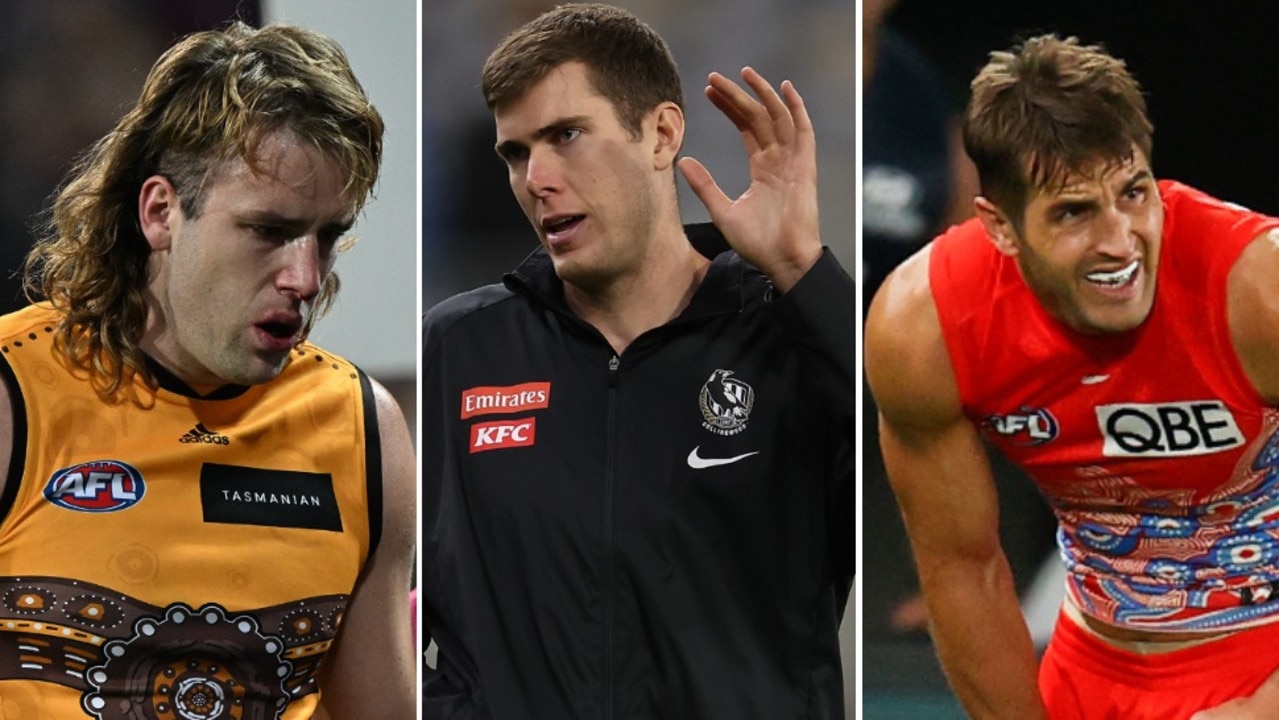 Max Lynch, Mason Cox and Josh Kennedy are all on the injury list.