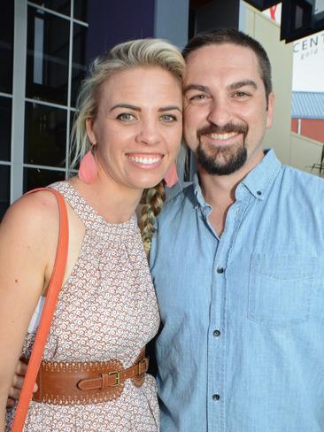 Marja-Liisa Rintala &amp; Hayden Jones at the Bleach Festival launch at the Arts Centre Gold Coast, Bundall. Picture: Regina King