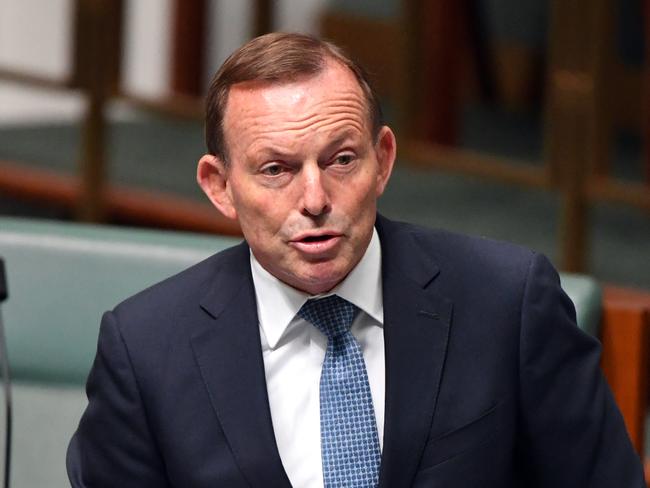 Former prime minister Tony Abbott. Picture: AAP