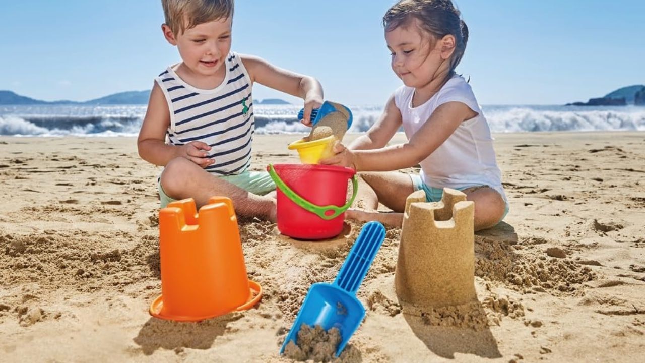 Hape 5-in-1 Beach Set. Picture: Hape