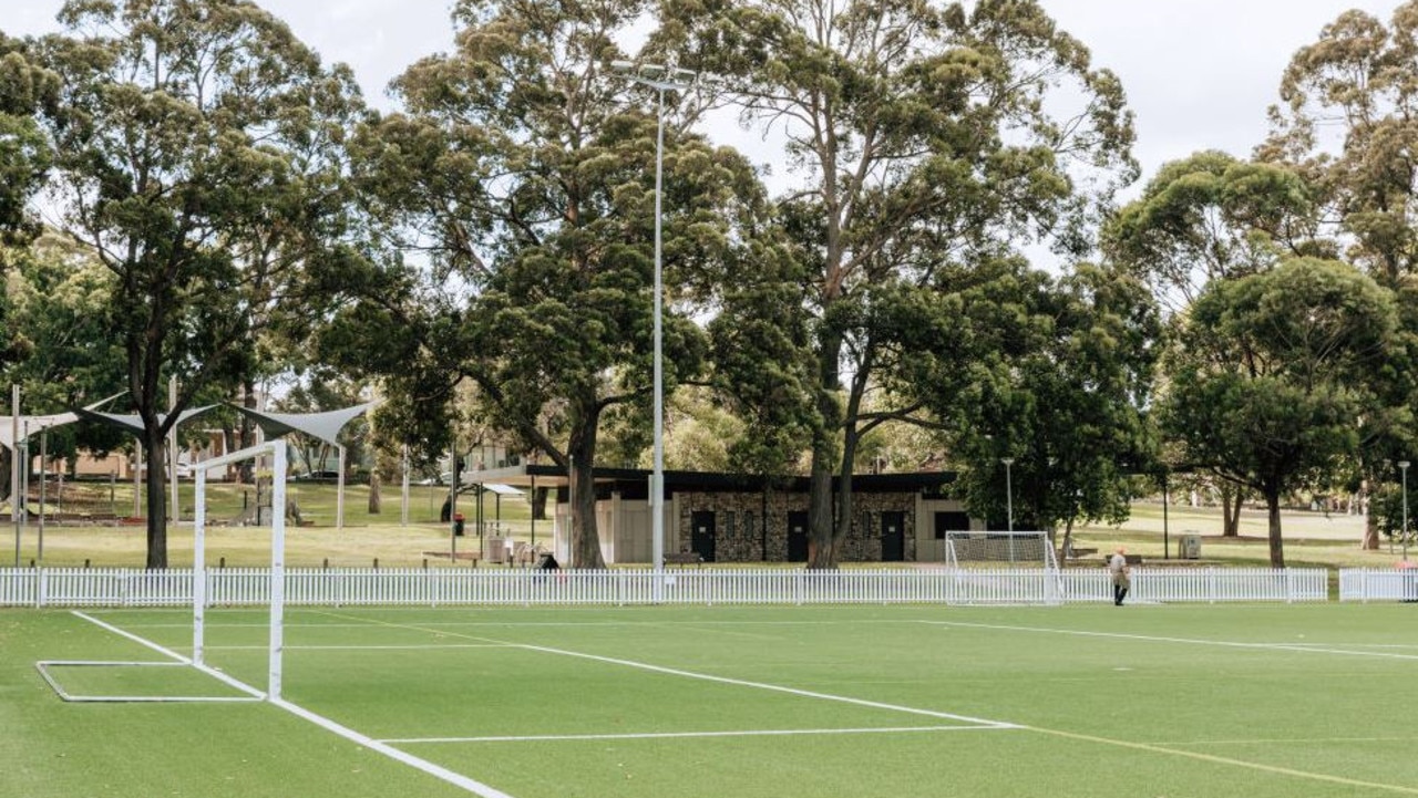 The incident occurred during a soccer game at Arncliffe Park. Picture: Supplied