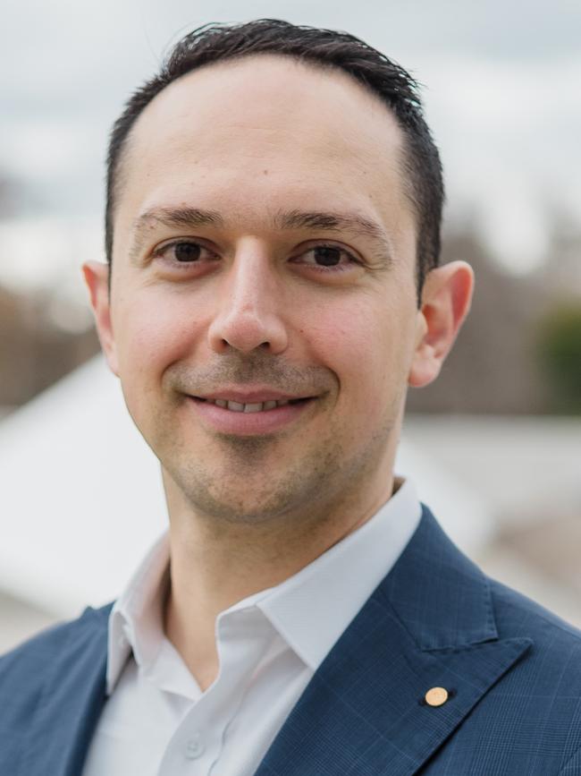 Adelaide City councillor Arman Abrahimzadeh Picture: Supplied