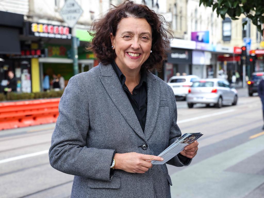 Dr Monique Ryan is one of many Independents campaigning largely on a climate change platform. Picture: NCA NewsWire / Ian Currie