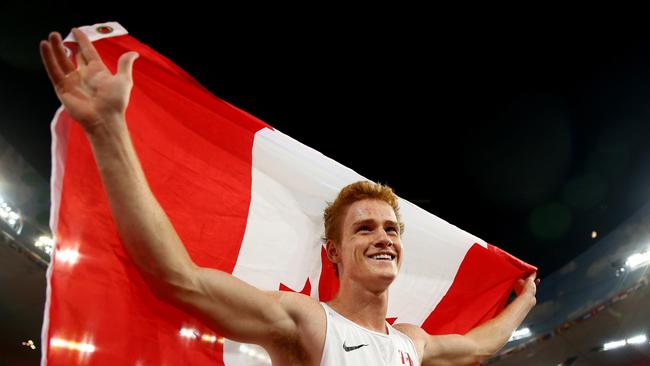 Shawn Barber dead: Olympic pole vaulter dies aged just 29 after suffering ‘medical complications’ as tributes pour in. Picture: Getty