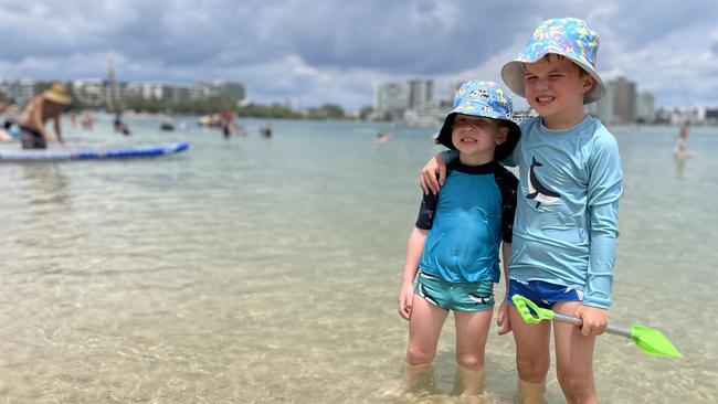 Fletcher and Brayden. Photo: Asa Andersen.