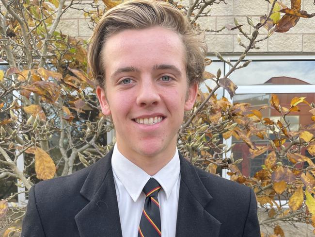 Yarra Valley Grammar year 12 student Ben Jeffery is voting for the first time in Saturday's federal election.