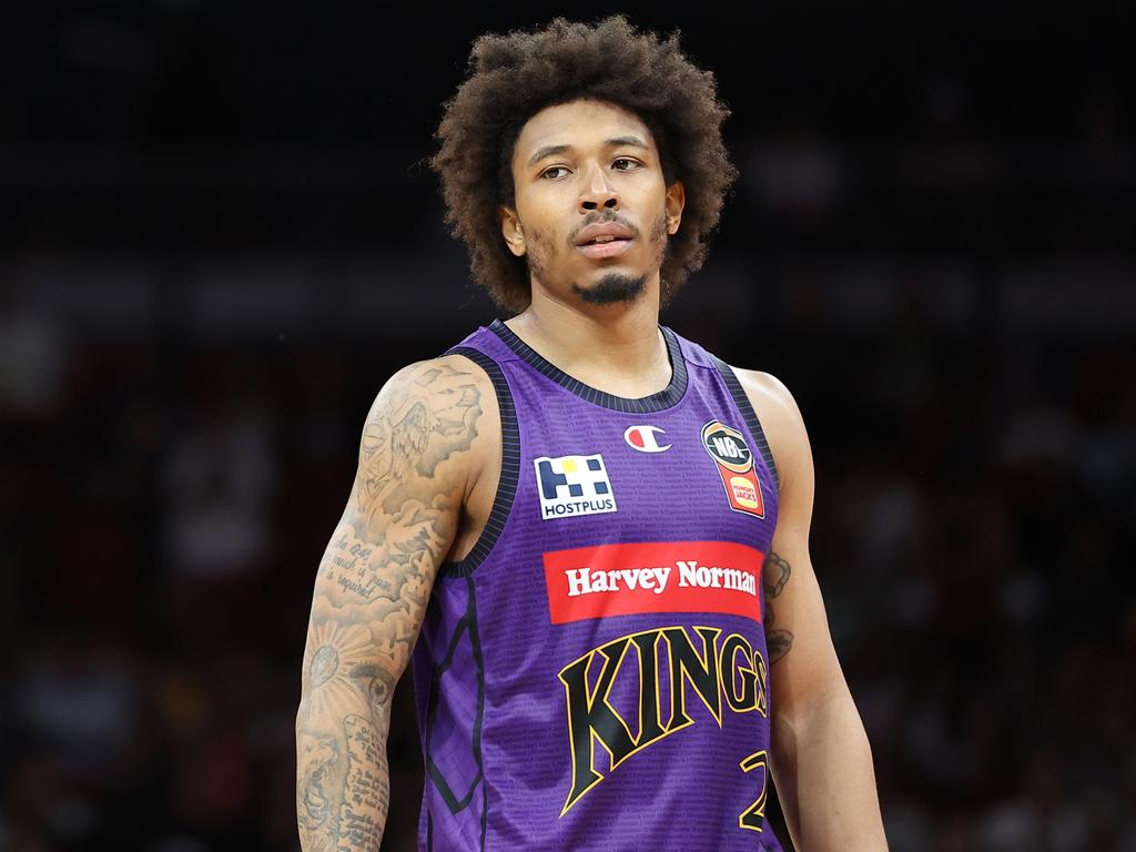 Jaylen Adams has defied injury to deliver big performances for the Sydney Kings. Picture: Getty Images