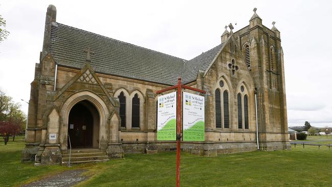 The Anglican church in Bothwell, which is closed but has not yet been deconsecrated. Picture: MATT THOMPSON